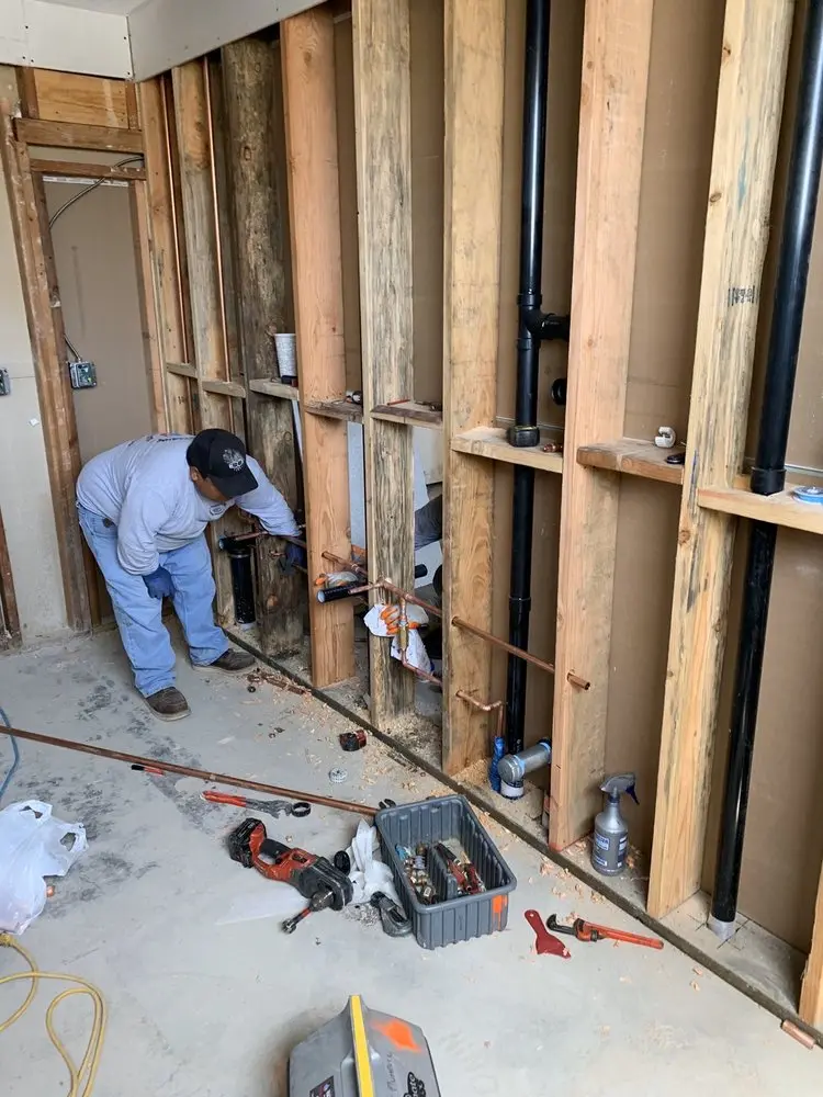 Commercial rough-in plumbing for Gas Line Repair in Northwood Point